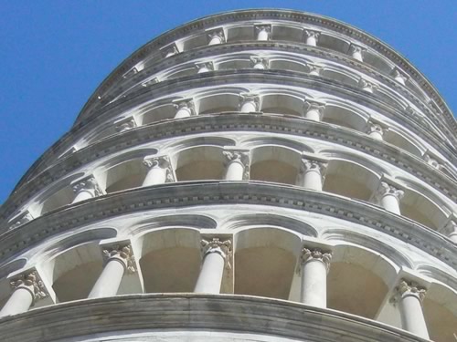 la torre pendente di Pisa